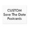 Custom Wedding Save The Date Postcards