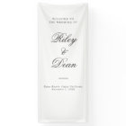 Custom Wedding Sign, Fabric Wedding Sign