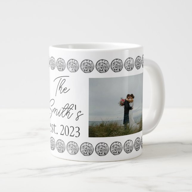 Custom Wedding Speciality Mug (Front Right)