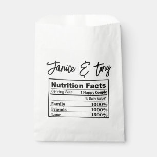 Custom Wedding Thank You Bridal Shower Bachlorette Favour Bags