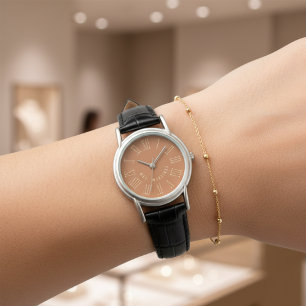 Custom Wedding Watch Gift for Husband or Wife