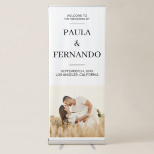 Custom Wedding Welcome Trade Show, Business Retractable Banner