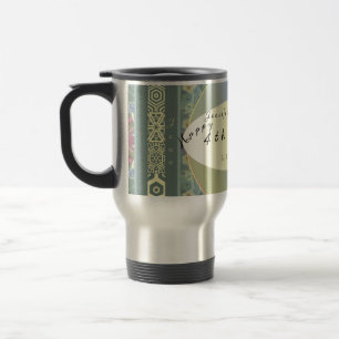 Custom Wedding Wildflower Travel Mug