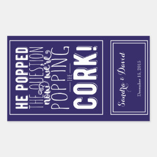 custom Wedding wine bottle label personalised