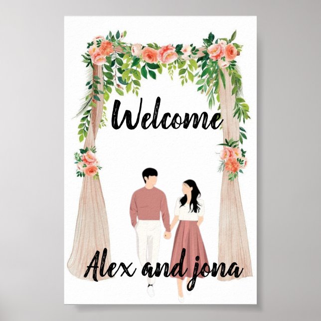 Custom Welcome Gift  Poster (Front)