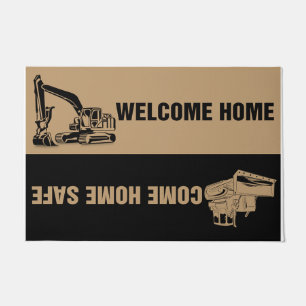 Custom Welcome Home Rug - Gift For Him
