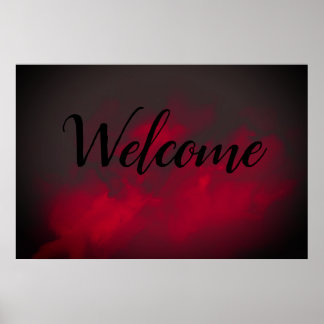Custom Welcome Poster