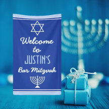 Custom Welcome to Bar Mitzvah