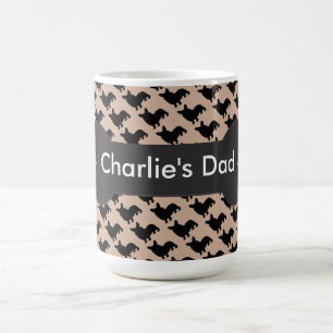 Custom Welsh Corgi Dad Coffee Mug