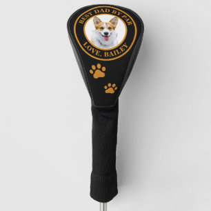 Custom Welsh Corgi Dog Personalised Drawing Golf Head Cover