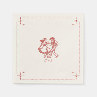 Custom western napkin