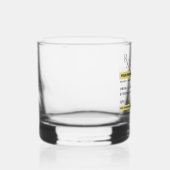 Custom Whiskey Prescription Tumbler  Whiskey Glass (Right)