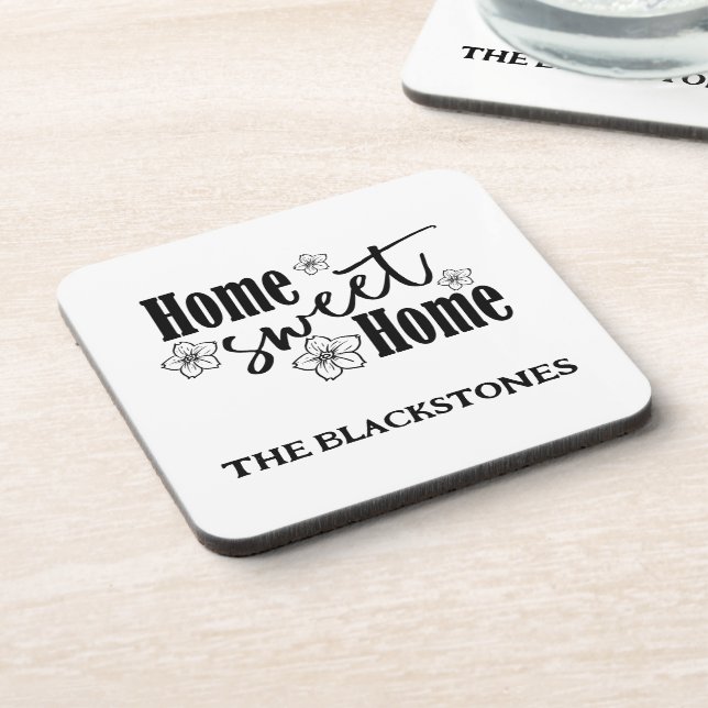 Custom White  Coaster (Left Side)