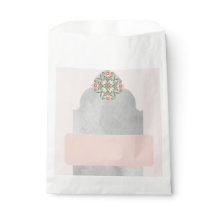 Custom White Favour Bag