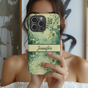 Custom Wildflower Phone Case Gift for Her Mum Aunt