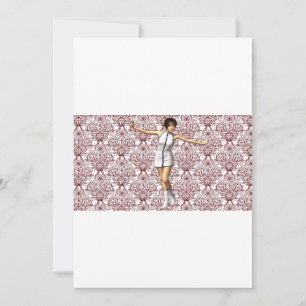 Custom Wine Bottle Label (3.5" x 4") Invitation