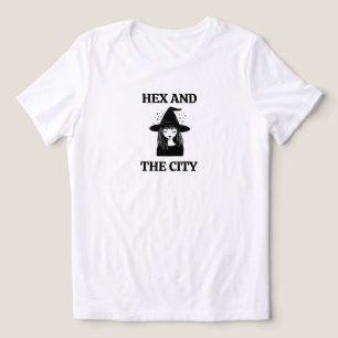 Custom Witchy Feminist Fun Magical Mystical Friend Tri-Blend Shirt