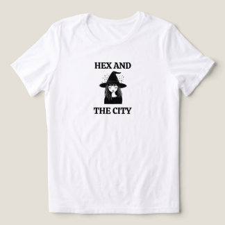 Custom Witchy Feminist Fun Magical Mystical Friend Tri-Blend Shirt