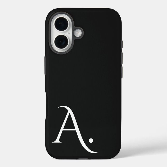 Custom with Initial Name Case-Mate iPhone Case (Back)