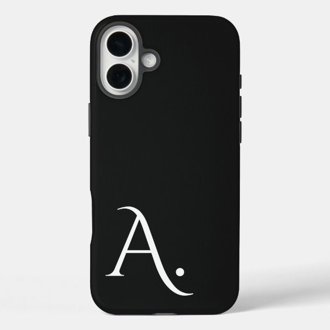 Custom with Initial Name Case-Mate iPhone Case (Back)