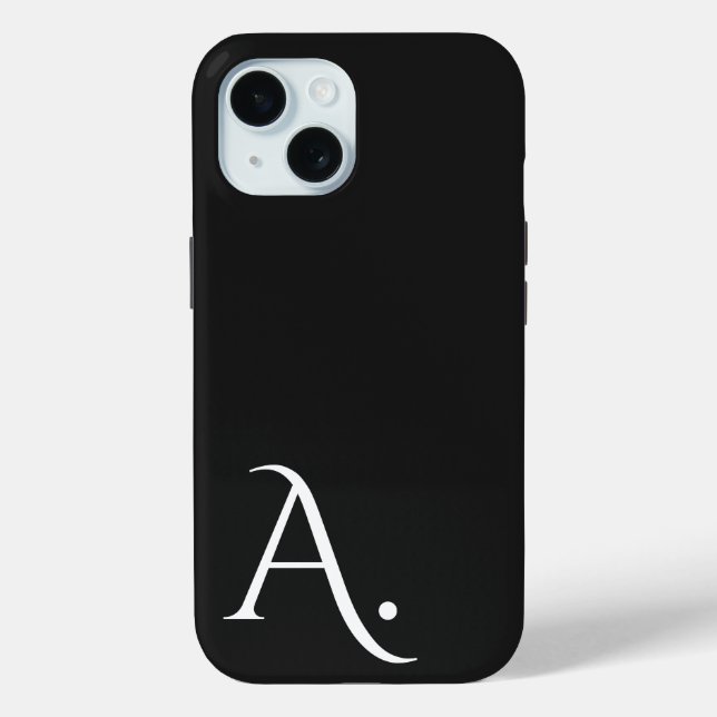 Custom with Initial Name Case-Mate iPhone Case (Back)