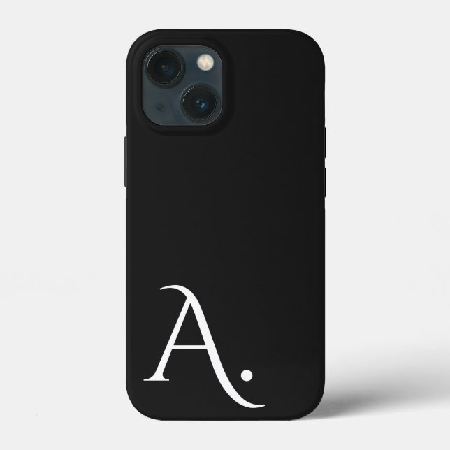Custom with Initial Name Case-Mate iPhone Case (Back)
