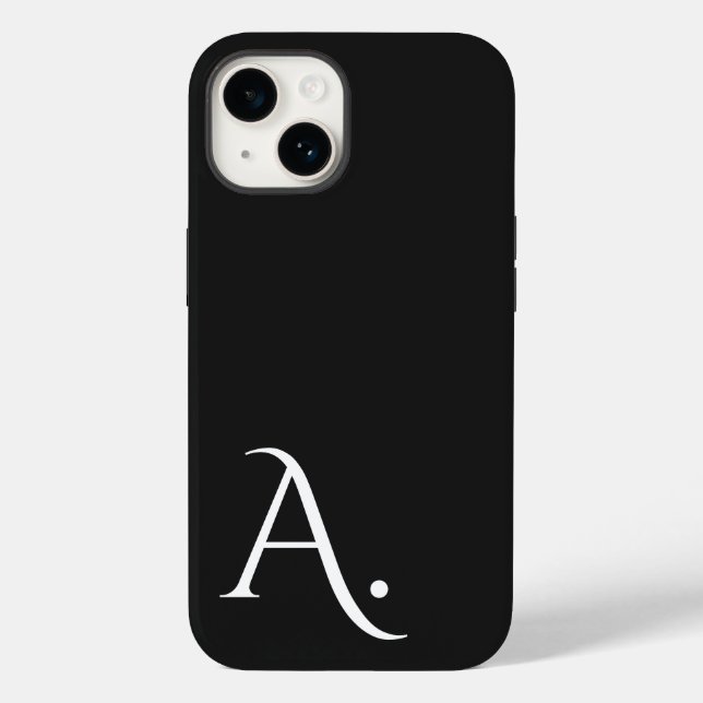 Custom with Initial Name Case-Mate iPhone Case (Back)