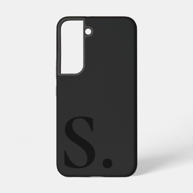 Custom with Initial Name Samsung Galaxy S22 Case (Back)