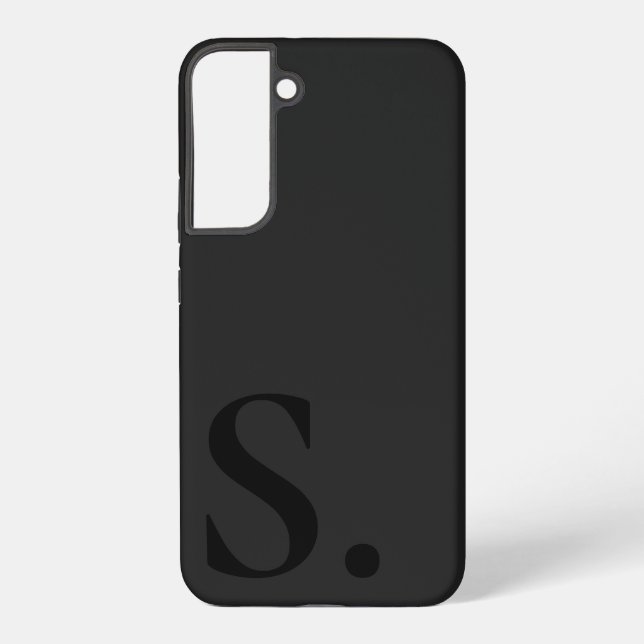 Custom with Initial Name Samsung Galaxy S22+ Case (Back)