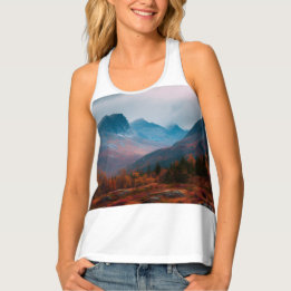 Custom Women's All-Over Print Racerback Tank Top