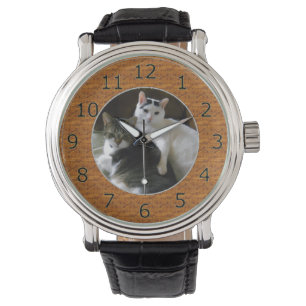 Custom Wood Circle Frame Template For Your Own Pic Watch