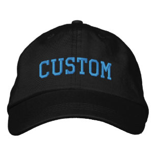 Custom Word Text Her Personalized Gift for him Embroidered Hat