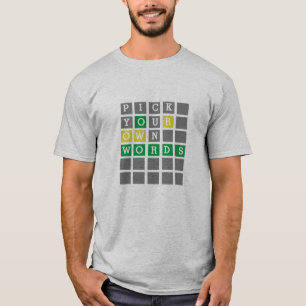 Custom Wordle  T-Shirt