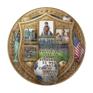 Custom World Cup Family Cutting Board