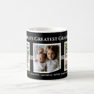 Custom World's Greatest Grandpa Photo Coffee Mug