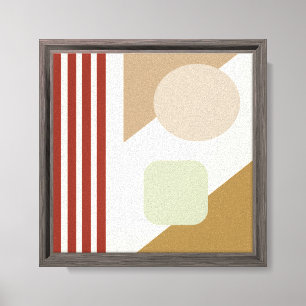 Custom Wrapped Canvas – 8"x8" Modern Acrylic Art