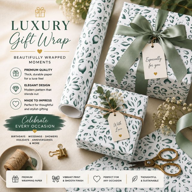 Custom Wrapping Paper | Silver & Holiday Designs (Creator Uploaded)