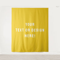 Custom XL Mustard Tapestry – Make It Yours Today