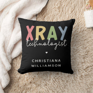 Custom Xray Technologist X-ray Tech Gifts Cushion