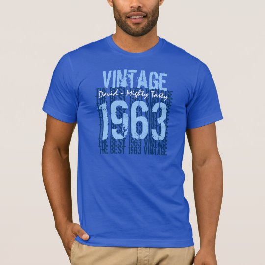 Custom Year Birthday Gift Best 19XX Vintage T-Shirt