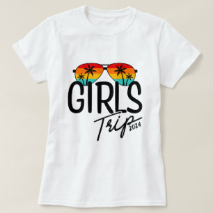 Custom Year Girls Trip Group Matching T-Shirt