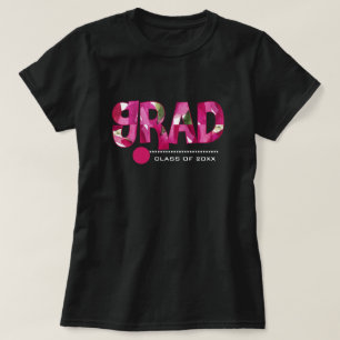 Custom Year & Text Graduation  T-Shirt
