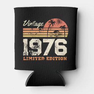 Custom Year Vintage 1976 Limited Edition Can Cooler