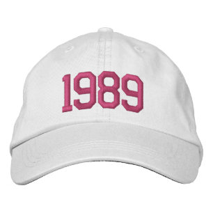 Custom Year Vintage Milestone Birthday Gift Embroidered Hat