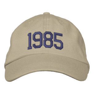 Custom Year Vintage Milestone Birthday Gift Embroidered Hat