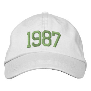 Custom Year Vintage Milestone Birthday Gift Embroidered Hat