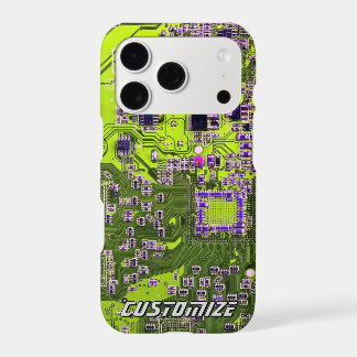 Custom Yellow PCB Circuit Board for IT Pros 2