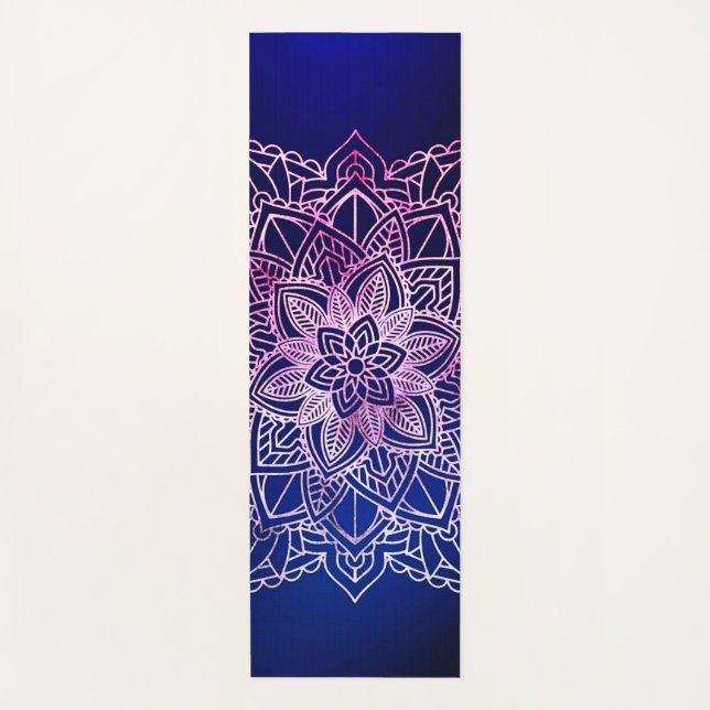Custom yoga mat mandala (Front)