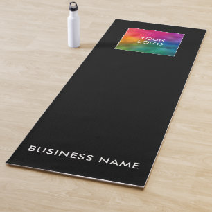 Custom Yoga Mats Fitness Your Business Logo Here