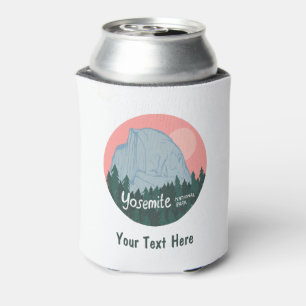 CUSTOM Yosemite National Park Half Dome Art Can Cooler
